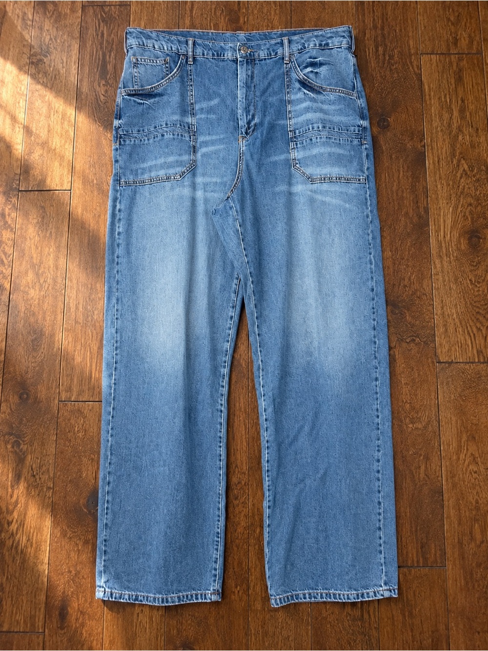 Pilcro Women's Light Blue Straight Leg Jeans Sz 22W NWOT